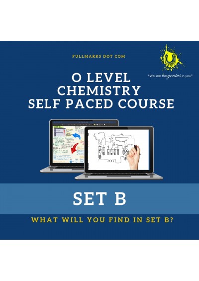 O level Pure Chemistry: Self Paced Course B
